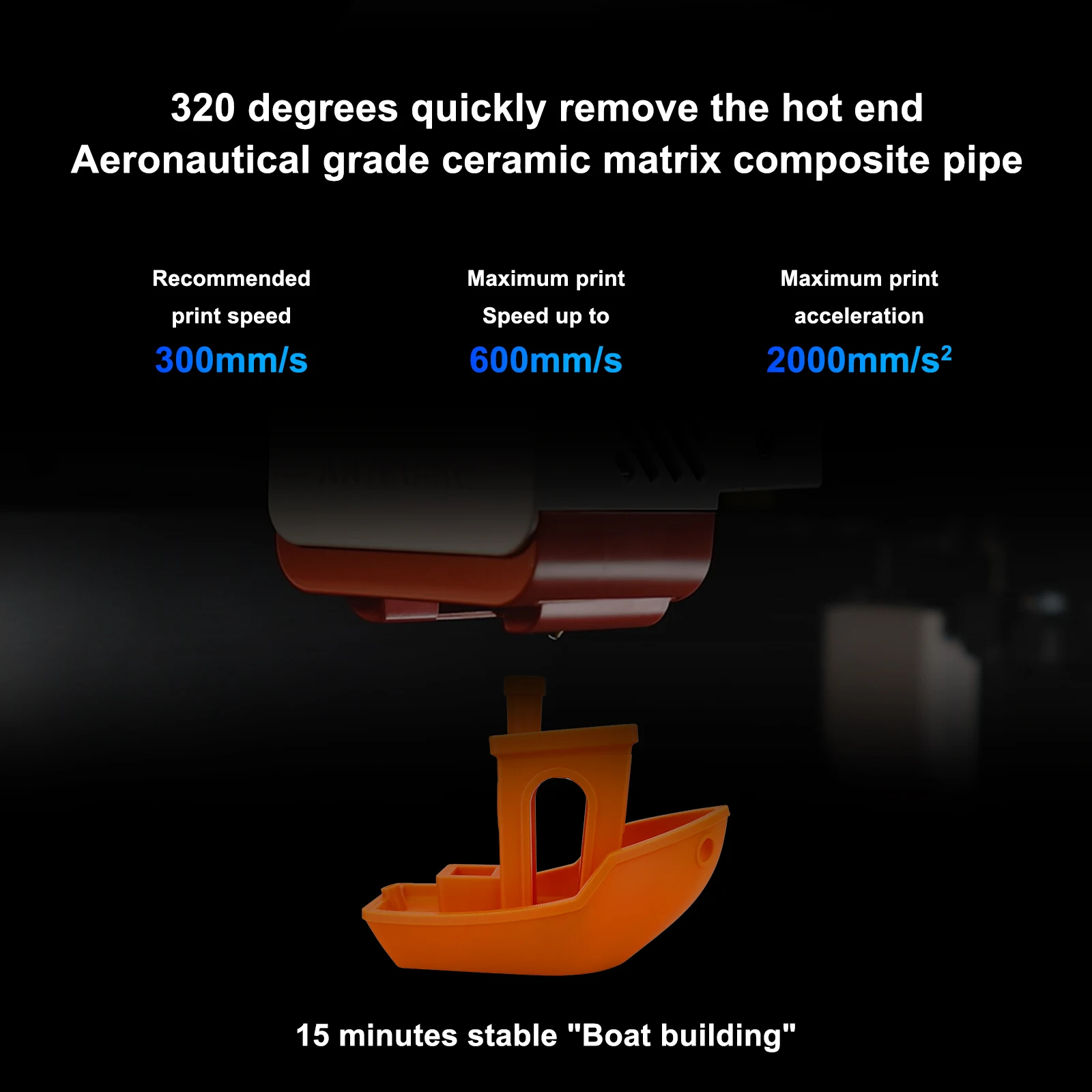 Kit Hotend para Anycubic Kobra3 S1/S1C, boquilla de latón bimetálica de extremo caliente mejorada de 0,4mm para pieza de repuesto de impresora 3D Kobra 3 S1C - imagen 4