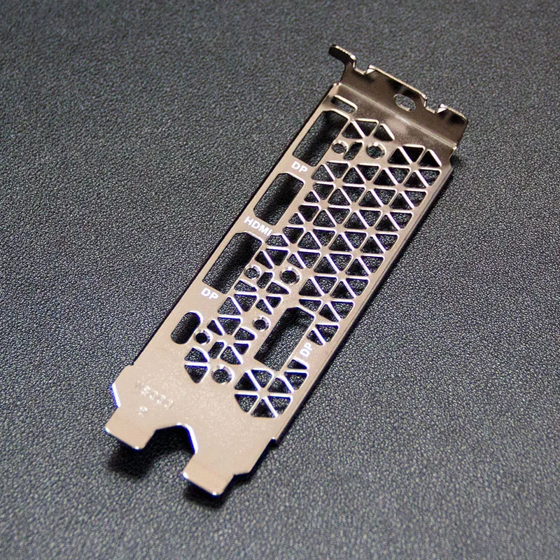 Deflector de tarjeta gráfica de metal 2080 placa de bloqueo DP+HDMI+DP adecuado para tarjeta gráfica GeForce RTX 2080Ti