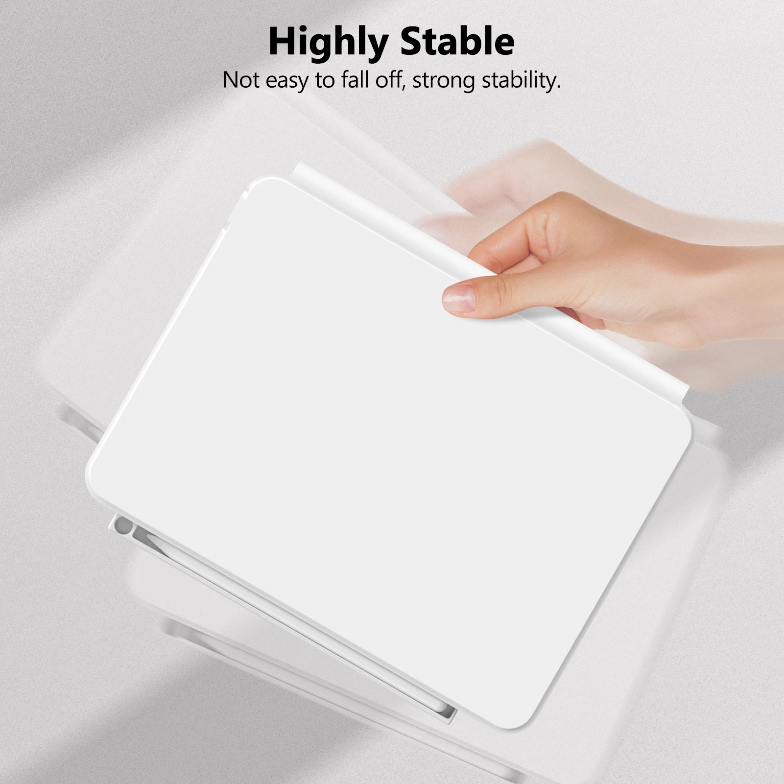 Folio de teclado mágico inteligente para Apple y GOOJODOQ, teclado mágico, Folio inteligente magnético para Apple Pencil 1, 2 soportes - imagen 5