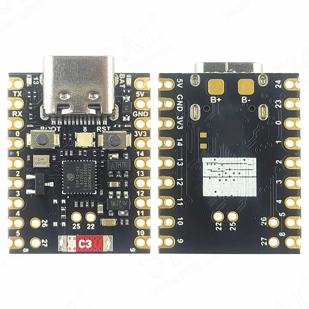 Módulo de placa de desarrollo MINI ESP32-H2 para aprendizaje de programación de microcontrolador USB tipo C ESP32 H2