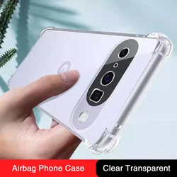 Google Pixel 10 Pro/10 Pro XL – Funda TPU Transparente Antigolpes