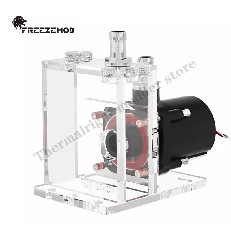 FREEZEMOD depósito de bomba de agua AIO para teléfono móvil/portátil/instrumento Industrial refrigeración por agua silenciosa, flujo 600-700L/H PUB-ST600 - imagen 5