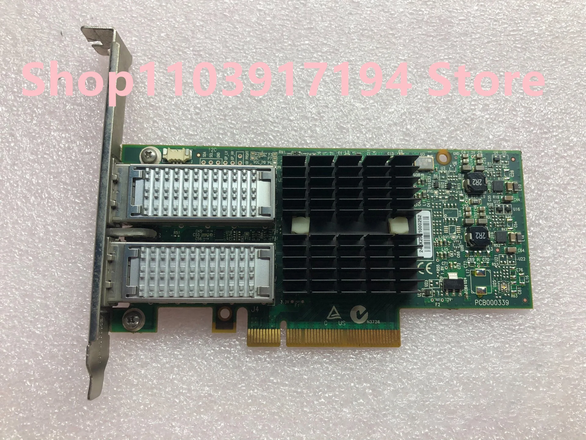 Para tarjeta de red de doble puerto Mellanox CX354A-FCBT CX354A MCX354A-FCBT 40G IB
