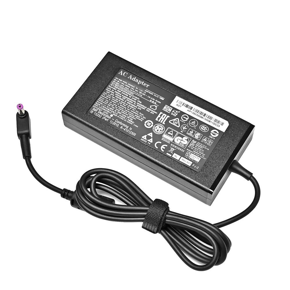 Cargador/adaptador de CA para ordenador portátil, 19V, 7,1a, 135W, para ACER Aspire V17 Nitro 5 np515-52 pa-1131-16 ADP-135KB VX5 VN7-792G-59CL - imagen 3