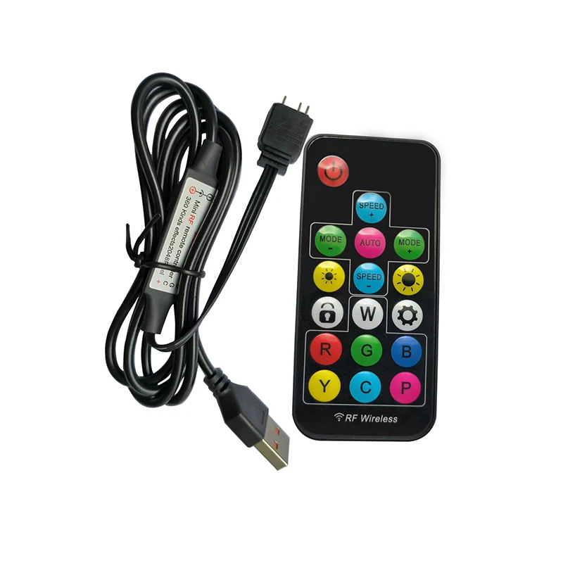 Controlador de luz LED de 5V, ARGB, 3 pines, RGB, 4 pines, SATA Molex, interfaz de alimentación USB para iluminación de carcasas, tiras de luz LED - imagen 5