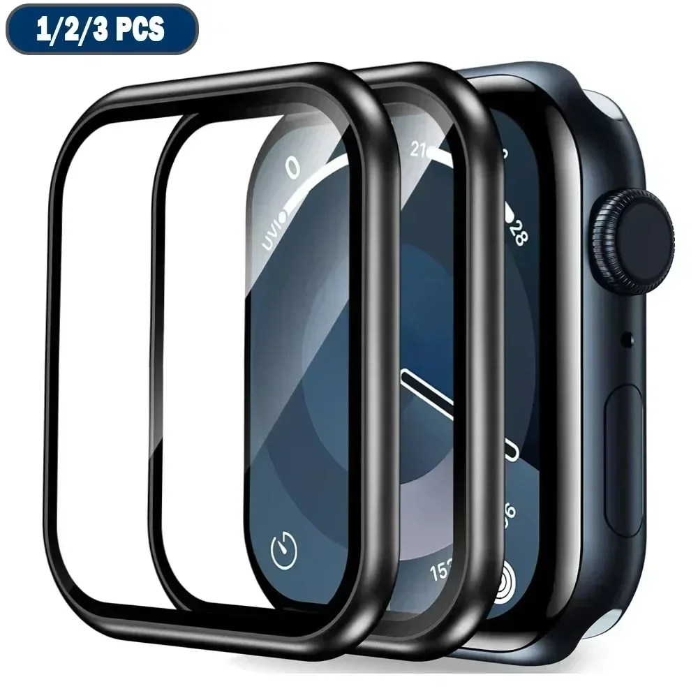 Protector de pantalla para Apple Watch Series 10 9-8-7-6 5 Se 41mm 45mm 40 44mm 3D ultra-2 49mm (no vidrio templado) accesorios de película - imagen 4