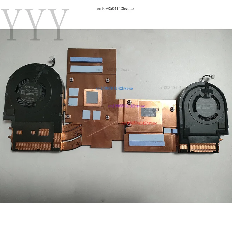 98% nuevo 5H41B77315 5H41B77319 para Lenovo Thinkpad P16 Gen 1 generación de radiador ventilador de refrigeración de radiador incorporado