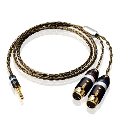 Fever-conversión 6,5 A cañón, cabezal macho Chapado en plata, conversión 6,35 a cañón dual, cable de altavoz mezclador 1/2 - imagen 5