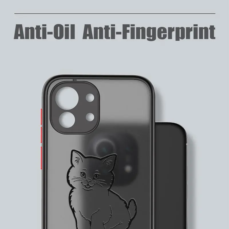 Funda mate para Xiaomi 12 11 Lite 5G NE 11T 10T 9 Lite, cubierta Poco X3 X4 NFC F3 M3 M4 Pro - imagen 5