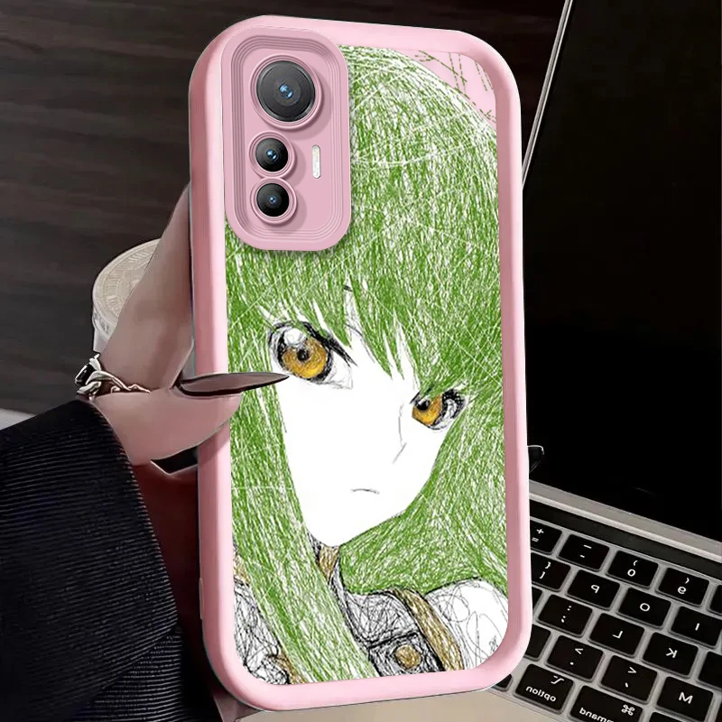 Funda blanda con código cómico G-Geass para Xiaomi Poco X7 X6 X5 X3 NFC F7 F6 F5 F3 M7 M6 Pro 4G 5G Mi 12 11 Lite NE 5G 13T 12T 11T 14T Pro