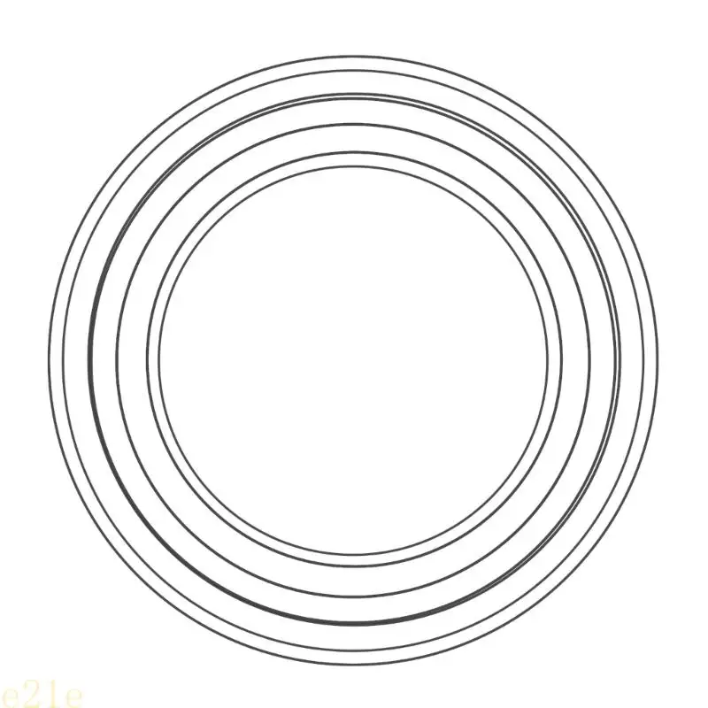 Cinturas cuadradas E21E 20pcs para dispositivos grabación y cinturón