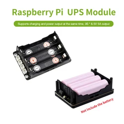 Raspberry Pi 5 UPS HAT – Fuente Alimentación Ininterrumpida 5V 4 B