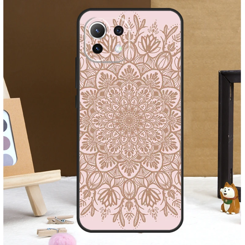 Funda con diseño de Mandala indio para Xiaomi 14 Ultra 13 11T 12T 13T Pro 12 Lite POCO X6 Pro X3 X4 X5 M5s M6 F3 F5 - imagen 2