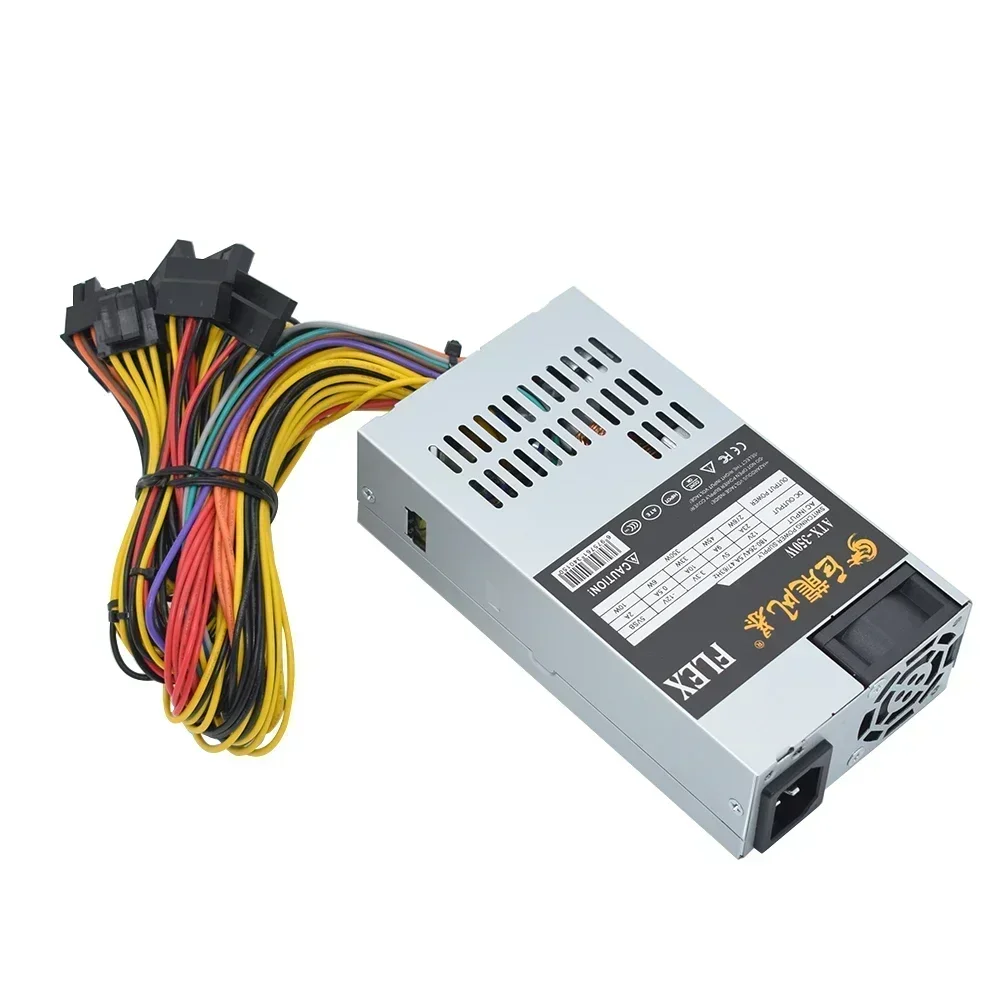 Fuente de alimentación pequeña para caja registradora NAS, dispositivo 1U flexible para PC, ATX, 350W, PSU, 180-264V, 24 Pines, caja Mini ITX - imagen 5