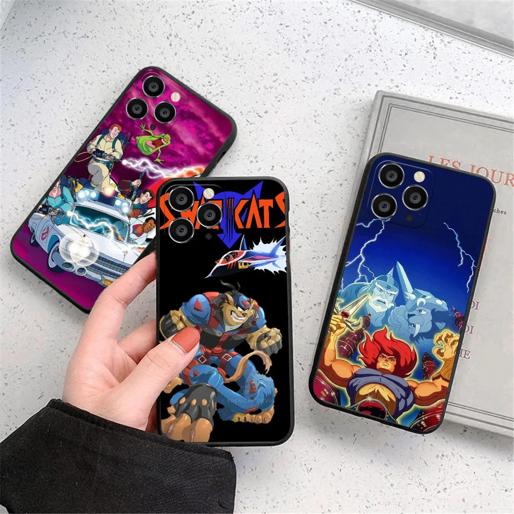 Funda blanda de Thundercats BY-70 para iPhone X XS 11 12 13 14 Mini Pro Max Plus - imagen 3