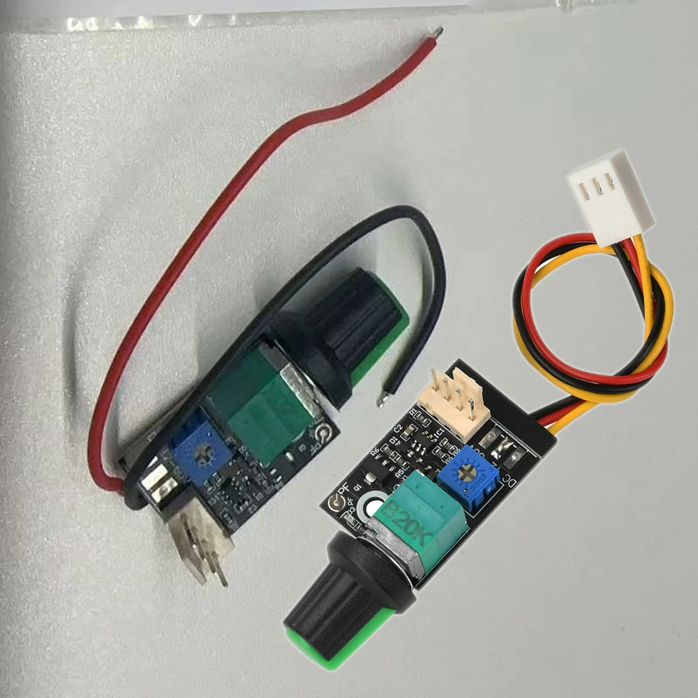Controlador de velocidad PWM Manual de cuatro cables DC 12-60V 3A con interruptor compatible con reducción de velocidad del ventilador de 4 cables y reducción de ruido - imagen 3