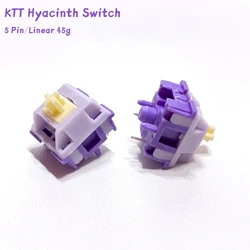 KTT Jacinto – Interruptor lineal de nailon para teclado mecánico