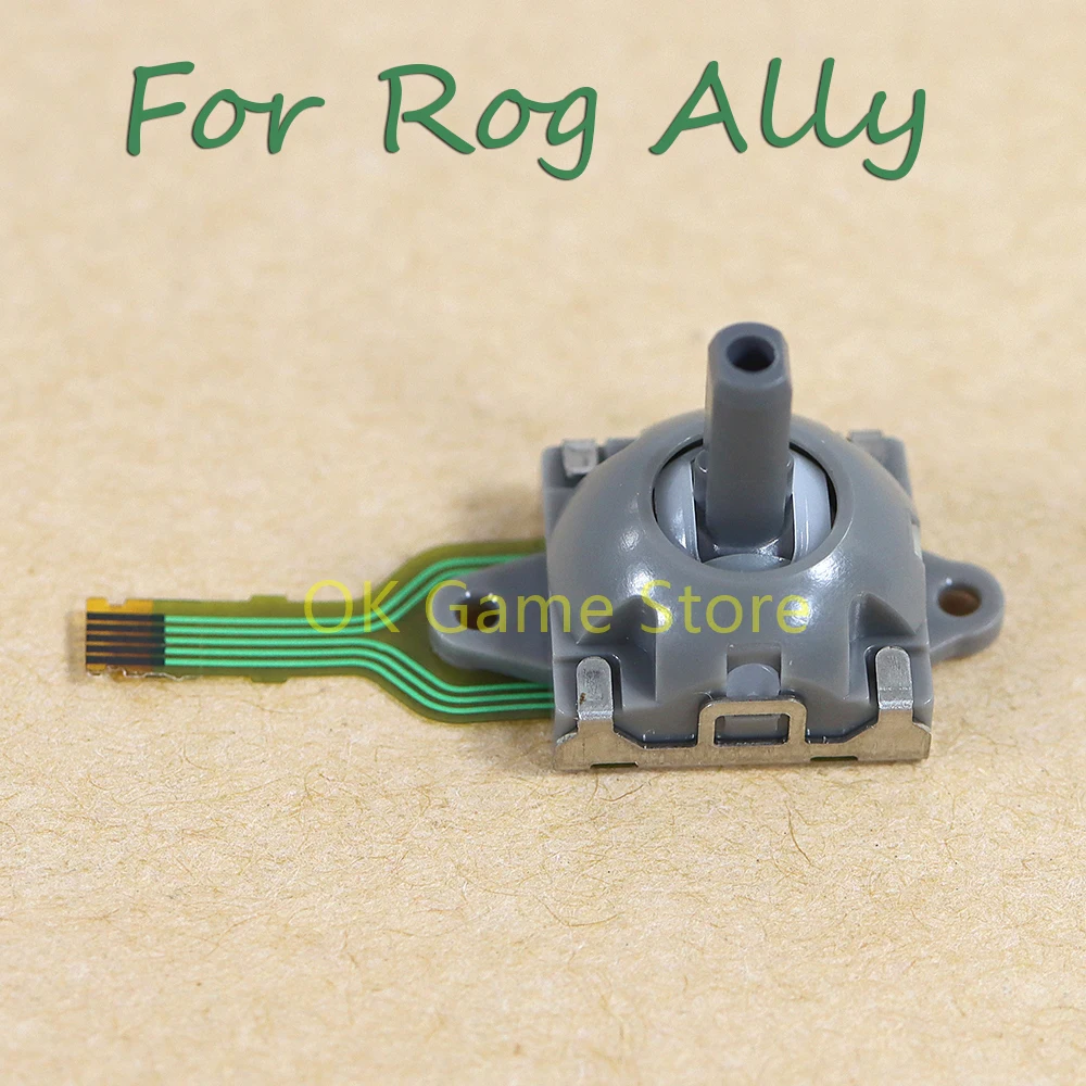 Para Rog Ally 3D Joystick de mano izquierda derecha película de carbono palo analógico Rocker Hall Joystick accesorios de juego reemplazo