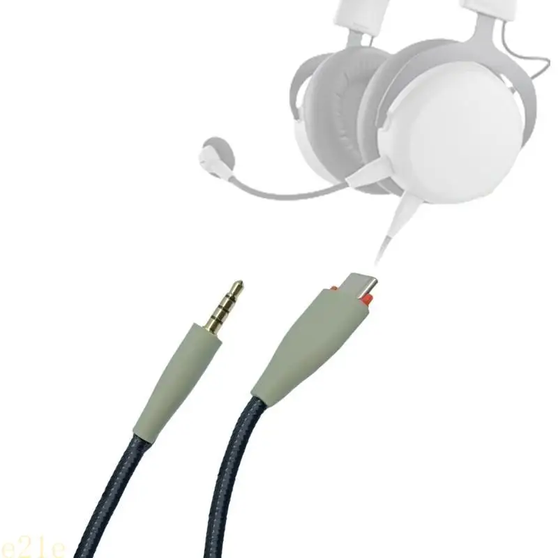 Cable extensión auriculares E21E, Flexible y resistente, 3,5mm, para auriculares MMX150, para uso diario en varios - imagen 4