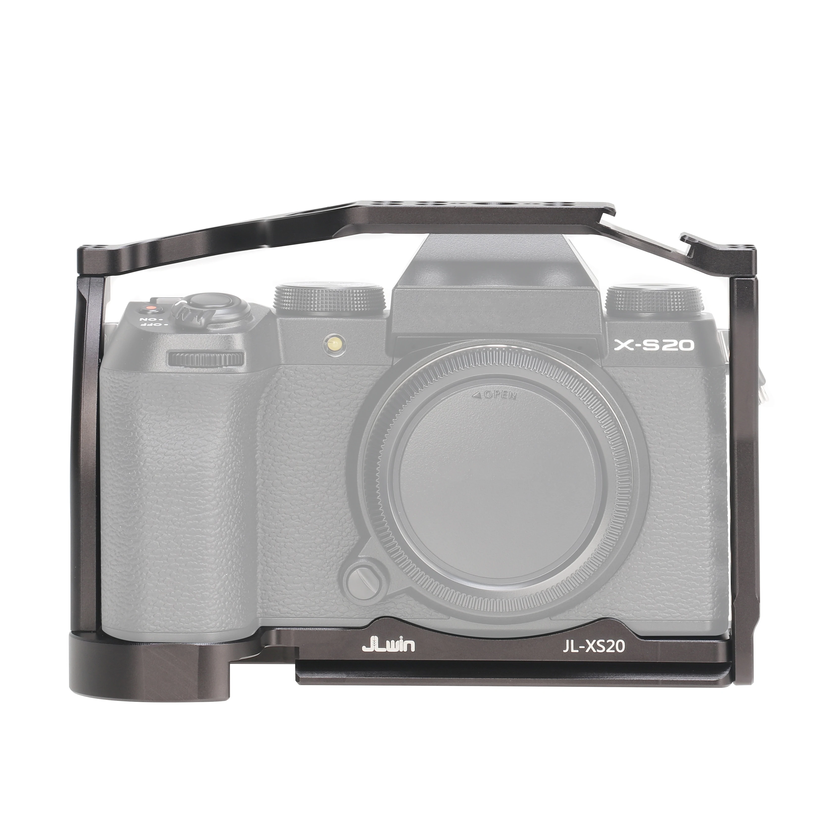 Jaula de cámara de X-S20 para Fuji X-S20, marco de expansión, estabilizador de caja de conejo, soporte Vertical en L, accesorios de cámara - imagen 2