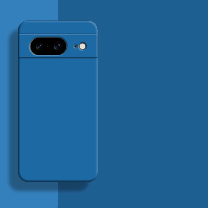 Funda de goma de silicona líquida para móvil, carcasa Original a prueba de golpes para Pixel 6, 7, 8 Pro, para Google Pixel 8, 6A, 7A, 8A, 6, 7, 8 - imagen 5