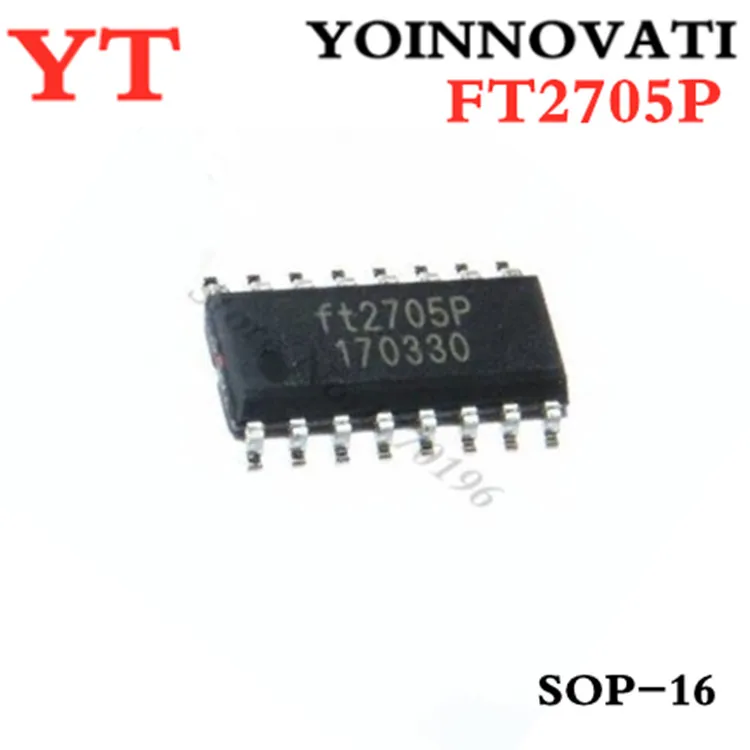 100 piezas FT2705P FT2705 2705 SOP16 IC YoinnovaTi