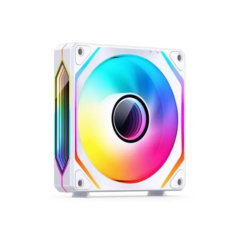 Jonsbo-ventilador ZL-120W 3 en 1 de 12CM, ARGB, 120mm, 4 pines, PWM, Control de temperatura, hacia adelante/atrás, para carcasa de ordenador - imagen 3