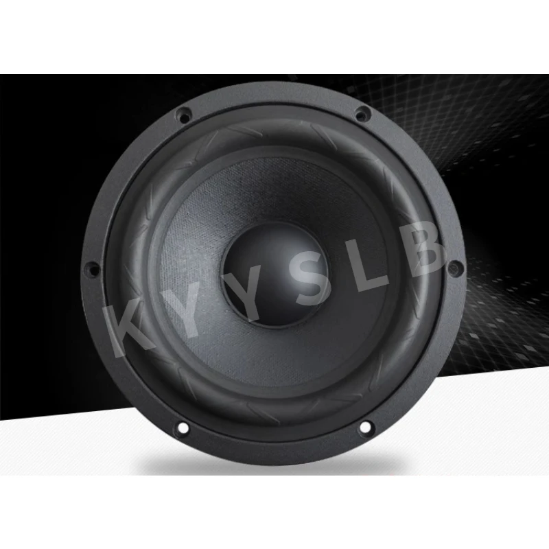 KYYSLB Altavoz de 6,5 pulgadas y 60 W Bajos de 6,5 pulgadas, altavoz de fibra de carbono - imagen 2