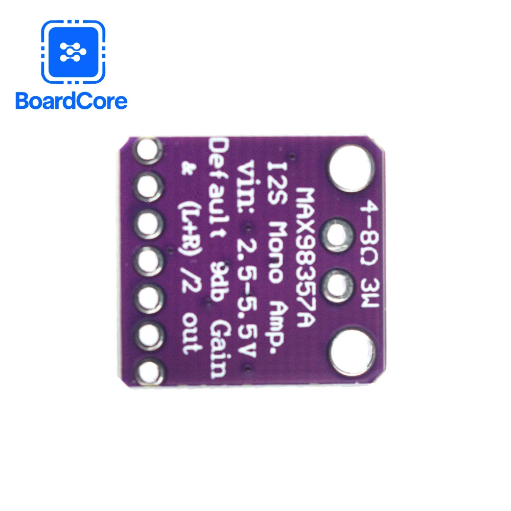 1/2/3 Uds MAX98357 MAX98357A I2S 3W amplificador Clase D interfaz de ruptura módulo decodificador DAC para Raspberry Pi Esp32 - imagen 3
