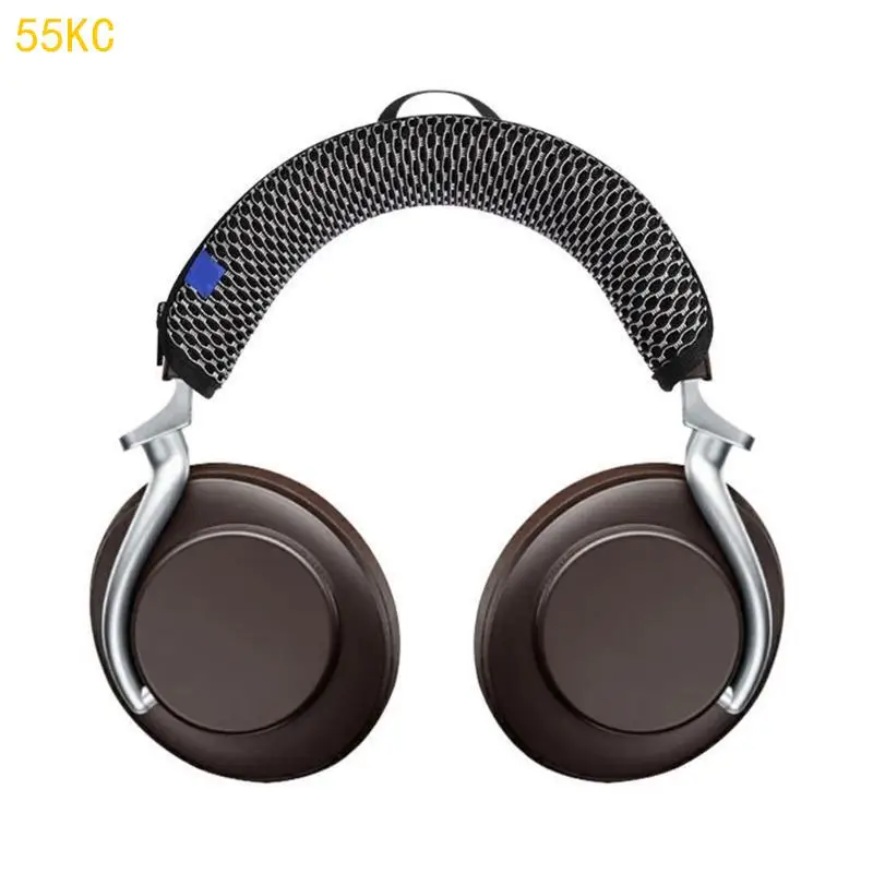 Cubierta banda cabeza elástica 55kc manga tela cabeza reutilizable para Aonic50 SRH1540 - imagen 3