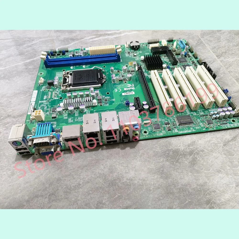 Placa base para equipo de estación de trabajo C7H61 de 1155 pines