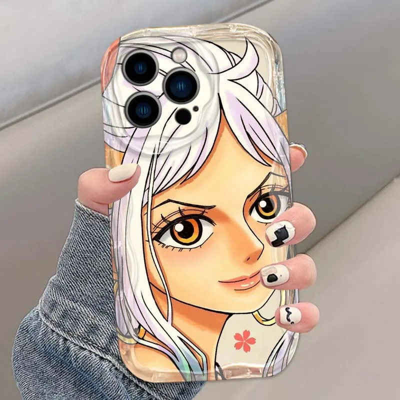 Funda Yamato de una pieza para iPhone XR 16 15 14 13 12 11 Pro Plus Max Mini Wave Oil funda de teléfono - imagen 3