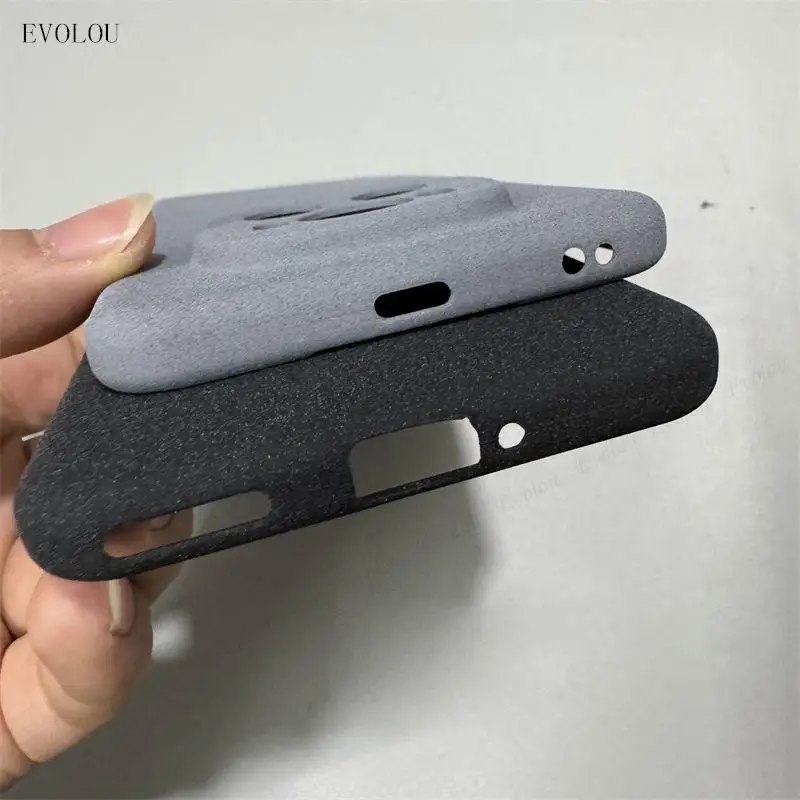 Para Honor Magic 6 Pro Magic6 Slim Sandstone silicona a prueba de golpes funda trasera suave para Honor Magic 6Pro mate TPU Protector parachoques - imagen 4