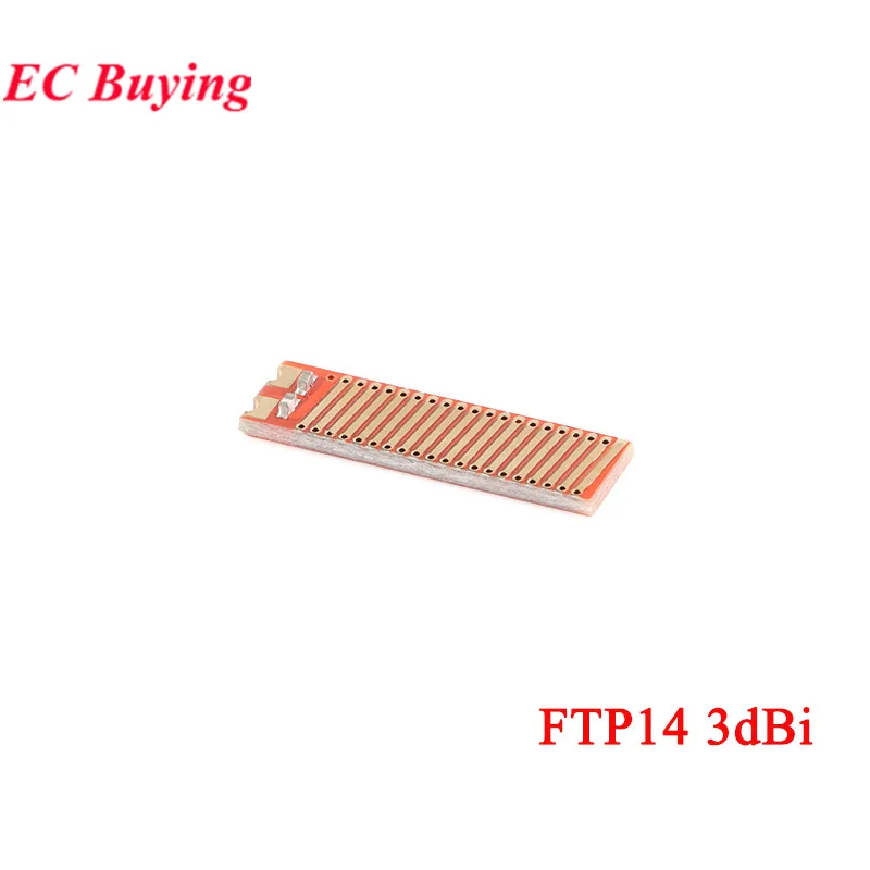 50 uds/2 uds FTP14P 4dbi frecuencia 433MHz antena SMD chapada en oro FTP14 3dbi 433M para módulo inalámbrico de larga distancia de alta ganancia - imagen 3