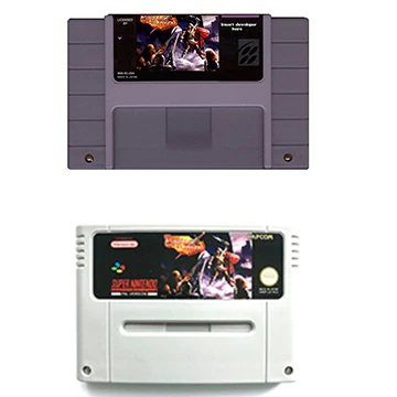 Kinghts cartucho de juego redondo para videojuego snes ntsc pal
