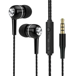 Auriculares Cable 3.5mm – Micrófono y Control Volumen