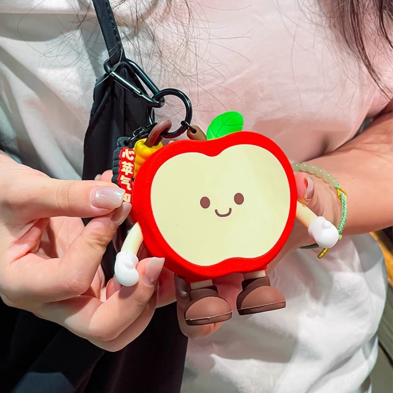 Funda para auriculares con colgante de cadena de fruta 3D para Airpods 1, 2, 3, 4, funda INS para Airpod Pro Pro2nd, fundas protectoras para AirPods4 ﻿ - imagen 4