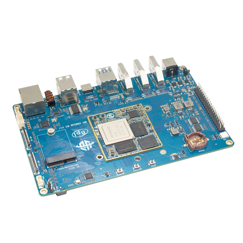Banana Pi BPI-W3 Rockchip RK3588 Quad Core A76 + Quad Core A55 LPDDR4 8G RAM 32G eMMC 2,5 Gbps Ethernet ordenador de placa única - imagen 4