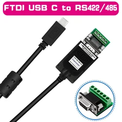 FTDI Adaptador USB-C a RS485/RS422 para Windows 11/10 y Mac