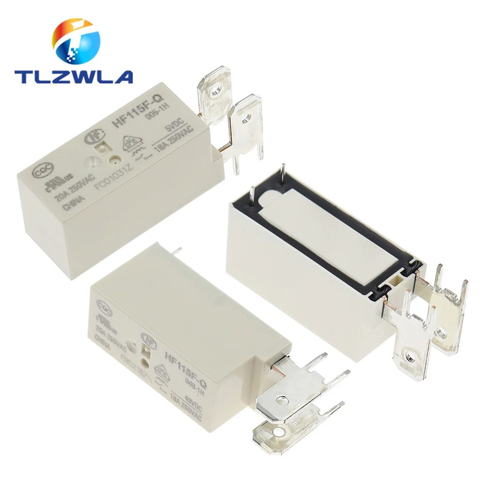 1 Uds 48V relé HF115F-Q-048-1H HF115F-Q 048-1H JQX-115F-Q 048-1H JQX-115F-Q-048-1H 05VDC 12V DC24V 18A 250VAC - imagen 5