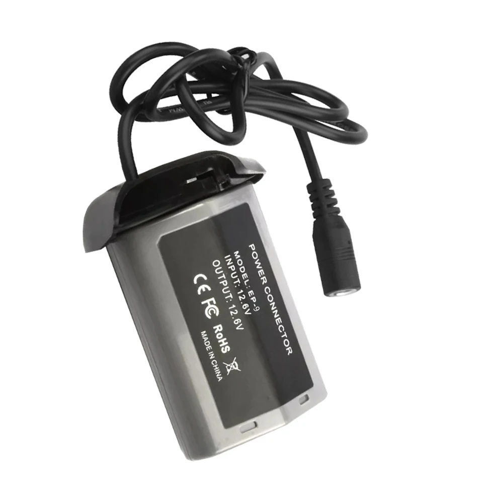Adaptador de corriente alterna ENEL18d, batería simulada de EN-EL18D, acoplador de CC para cámara Nikon Z9, EP-9 - imagen 2