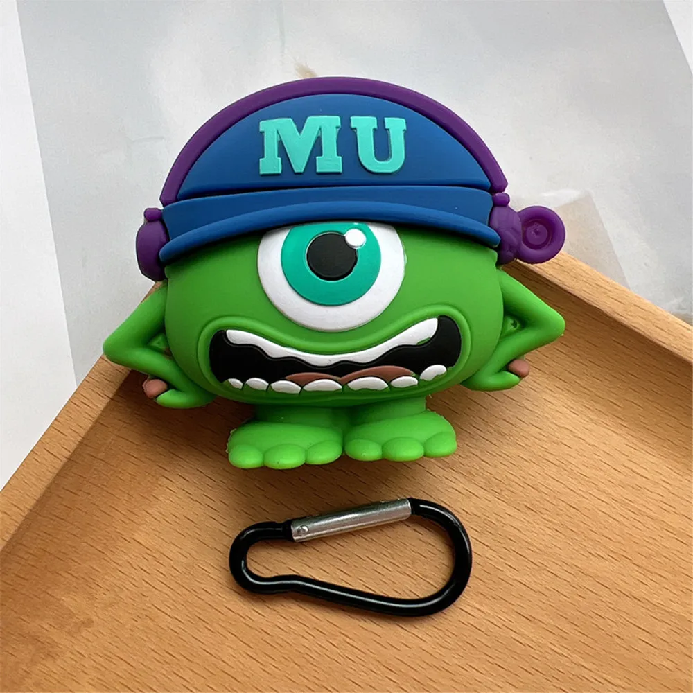 Funda protectora de silicona con dibujos animados 3D Diy para Huawei SE2 SE3, funda protectora para auriculares inalámbricos SE3, funda con gancho - imagen 5