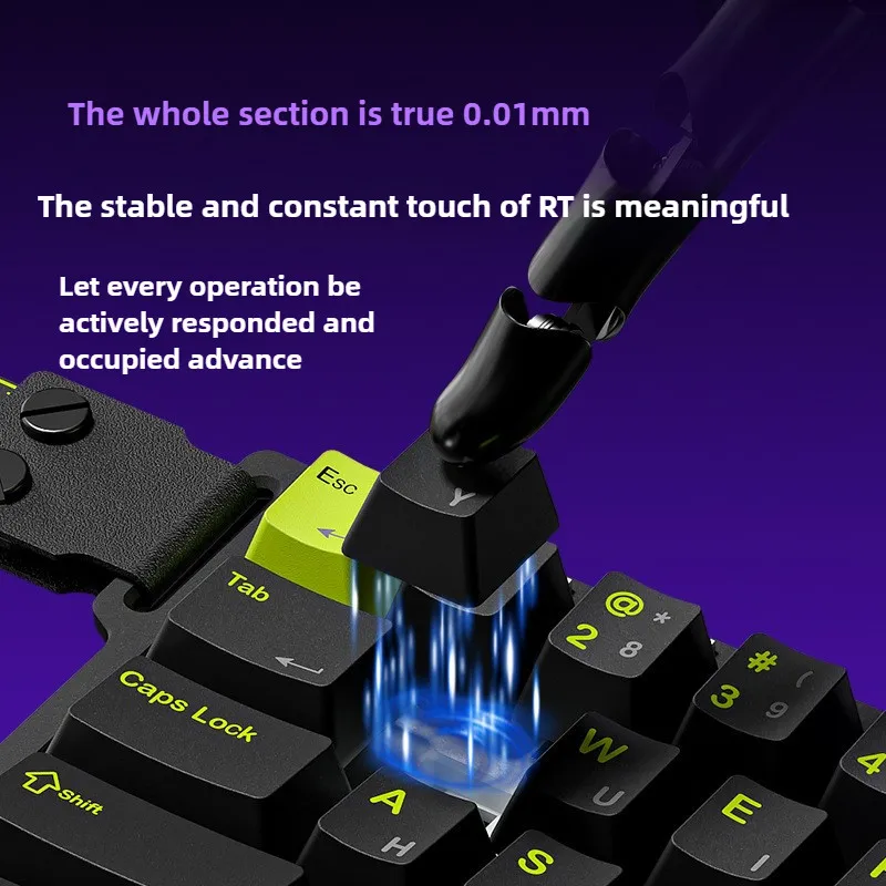 FURYCUBR M30HE 8K Interruptor magnético Teclado mecánico rápido Una mano para juegos Esports Clásico y compacto Fácil de transportar - imagen 2