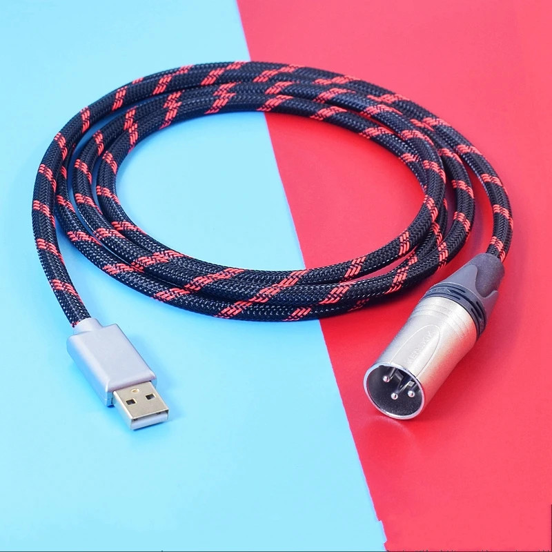 Audiophile Android teléfono móvil ordenador USB A tipo C a AES EBU Cable de Audio 110 ohmios XLR Digital Coaxial equilibrado DAC - imagen 2