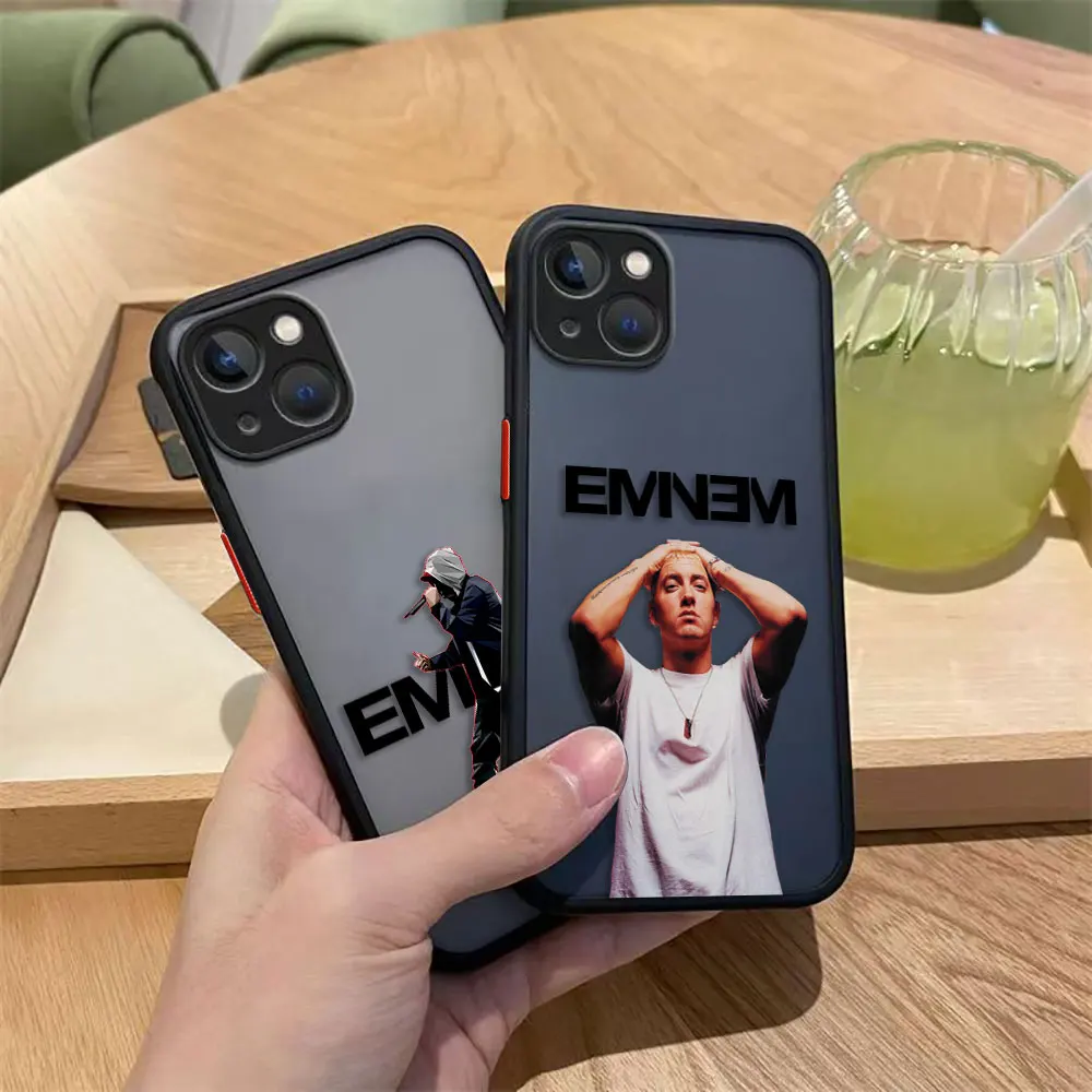 Funda de teléfono mate con póster de e-minem de Hip Hop para Infinix NOTA HOT 11 12 20I 60 30 SMART SPARK 6 8 9 10 8 8P 20 POVA 3 ZERO funda Capa - imagen 4