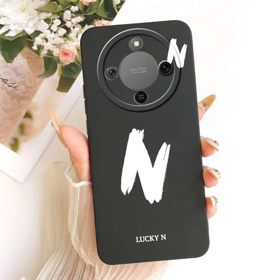 Nueva funda de teléfono con letras a la moda para Honor X9d, fundas de silicona suave a prueba de golpes para Honor X9d X 9D 5G, fundas de MTN-NX1, parachoques - imagen 3