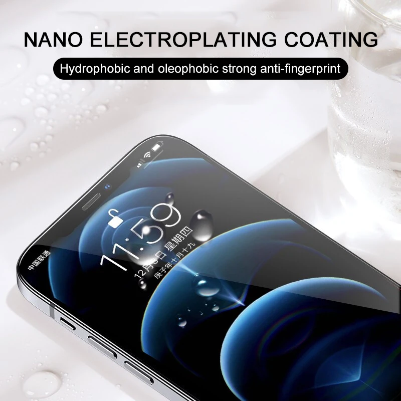 2/4 Uds vidrio templado HD para iPhone 16 15 14 Pro Max 16e Protector de pantalla para iPhone 16 15 14 Plus película - imagen 3