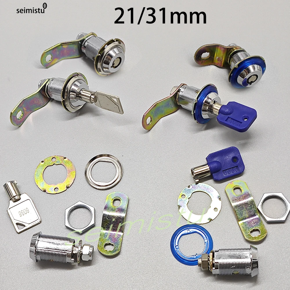 Caja de herramientas para Pinball Arcade, cerradura de 10 unidades, juego de Arcade, grúa de garra, oscilación, máquina expendedora, cajón de gabinete, puerta de monedas