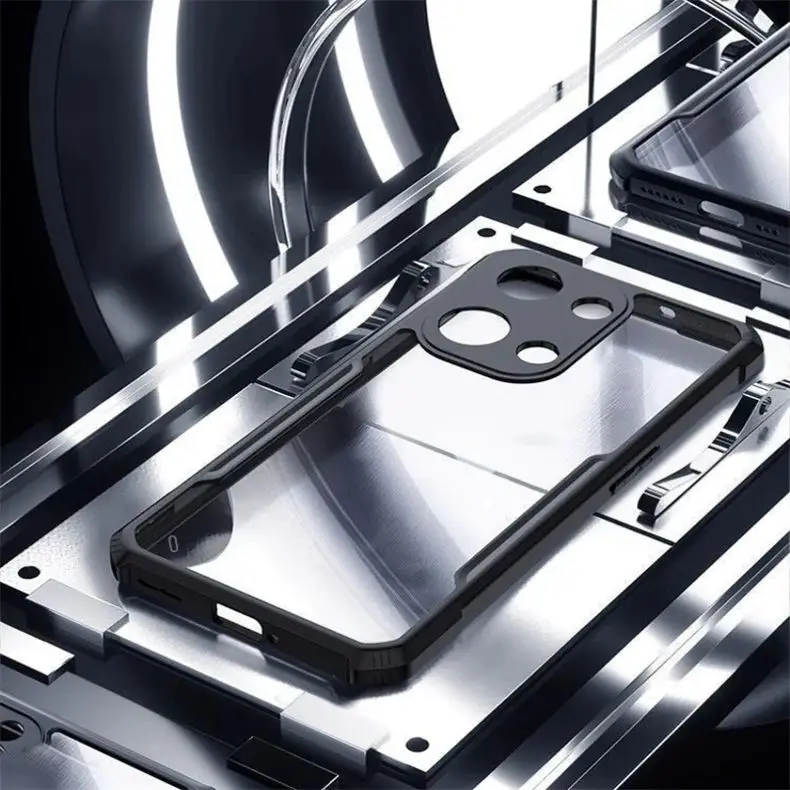 Para Motorola Moto Edge 50 Pro funda de silicona suave transparente con anillo cubierta trasera protectora para Moto edge 40 Neo 50Pro Shell - imagen 2