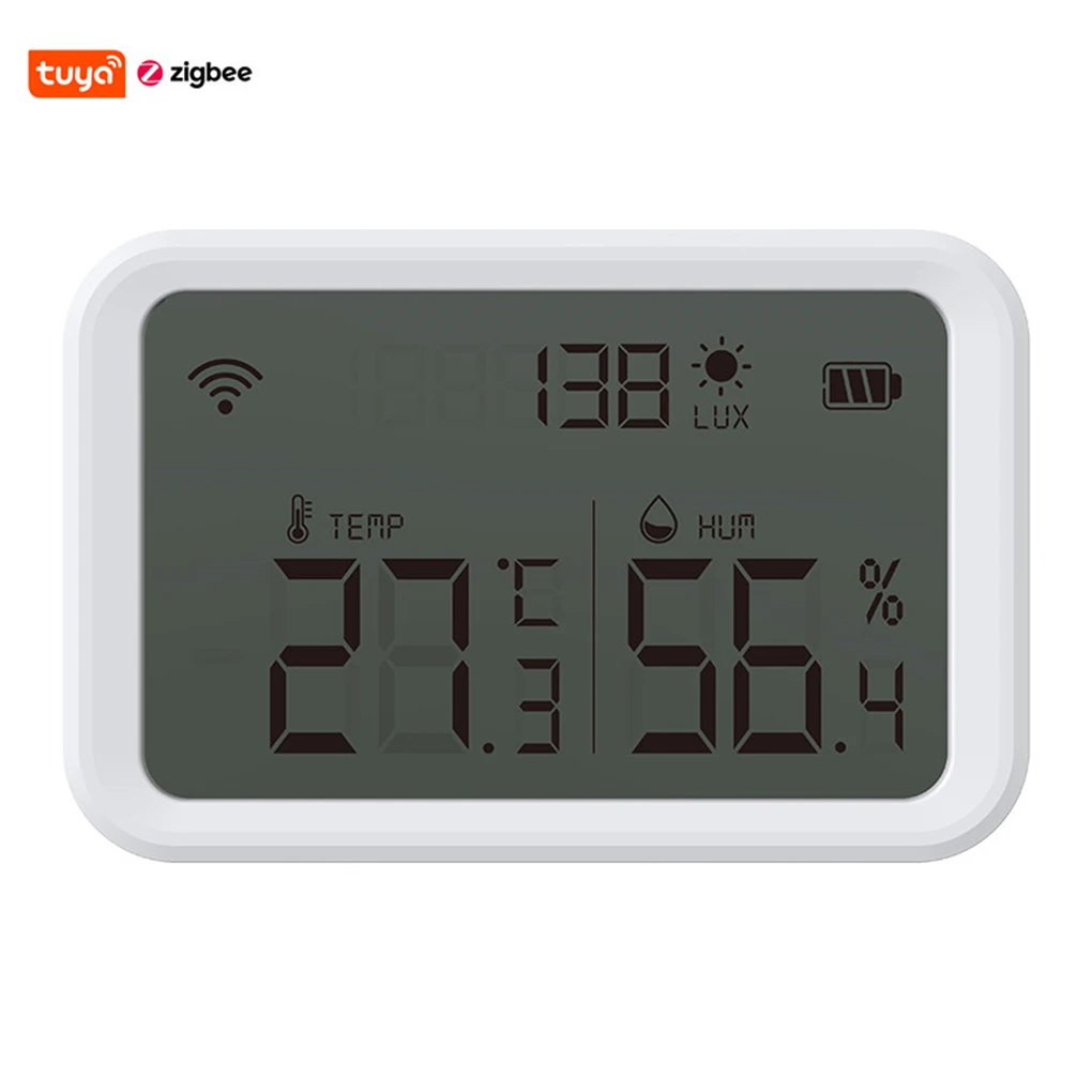 Sensor de temperatura inteligente y preciso, Detector de humedad para encimera, interior, jardín, invernadero, Control remoto, tipo ZigBee - imagen 2